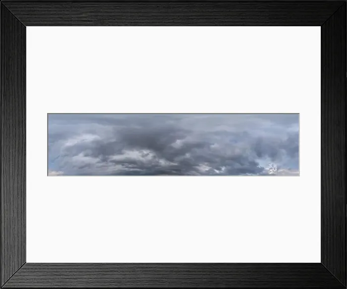 Framed Print : Sky panorama before rain with heavy Cumulonimbus clouds Framed Print : Sky panorama before rain with heavy Cumulonimbus clouds