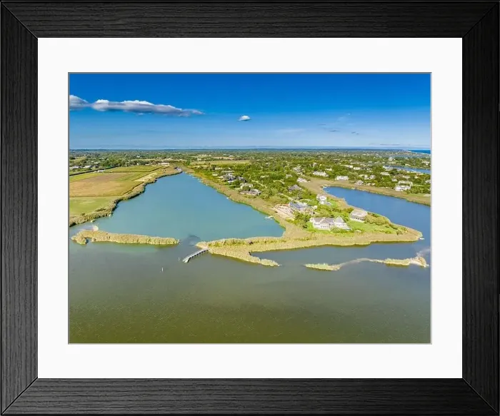 Framed Print : Pointe Mecox Lane and vicinity, Bridgehampton, NY Framed Print : Pointe Mecox Lane and vicinity, Bridgehampton, NY