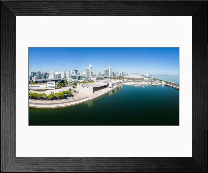 Framed Print : Aerial footage of Park of The Nations in Lisbon (Parque das Nações) Framed Print : Aerial footage of Park of The Nations in Lisbon (Parque das Nações)