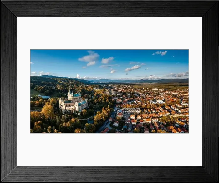 Framed Print : Bojnice, Slovakia - 26 September Framed Print : Bojnice, Slovakia - 26 September