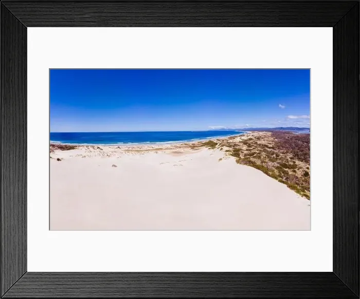 Framed Print : Peron Dunes in Akaroa Tasmania Australia Framed Print : Peron Dunes in Akaroa Tasmania Australia