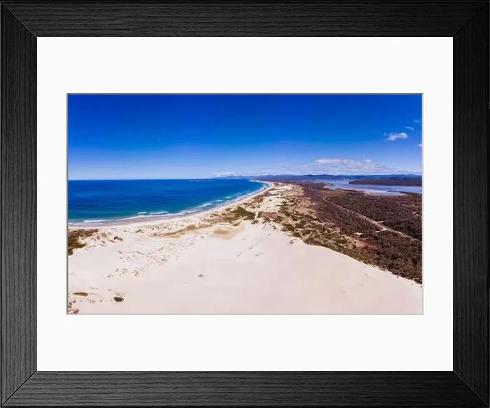 Framed Print : Peron Dunes in Akaroa Tasmania Australia Framed Print : Peron Dunes in Akaroa Tasmania Australia
