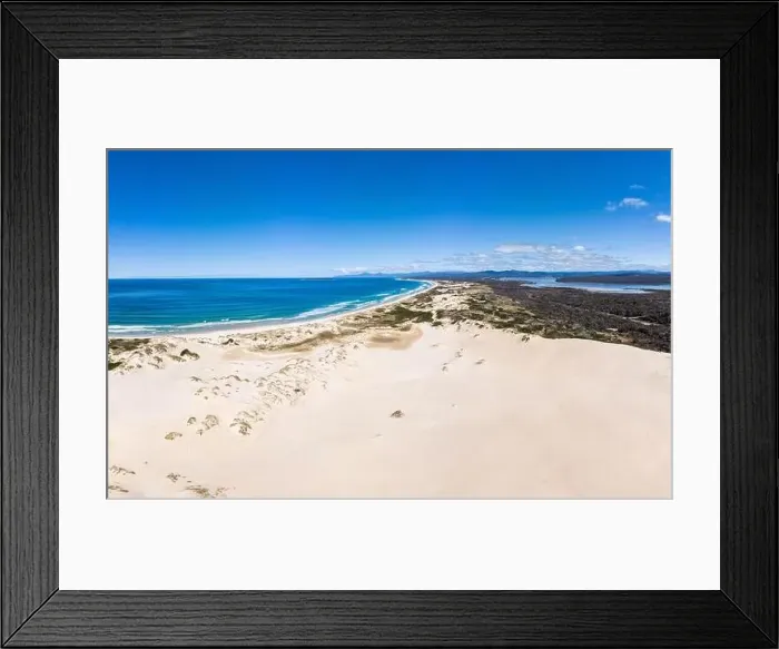 Framed Print : Peron Dunes in Akaroa Tasmania Australia Framed Print : Peron Dunes in Akaroa Tasmania Australia