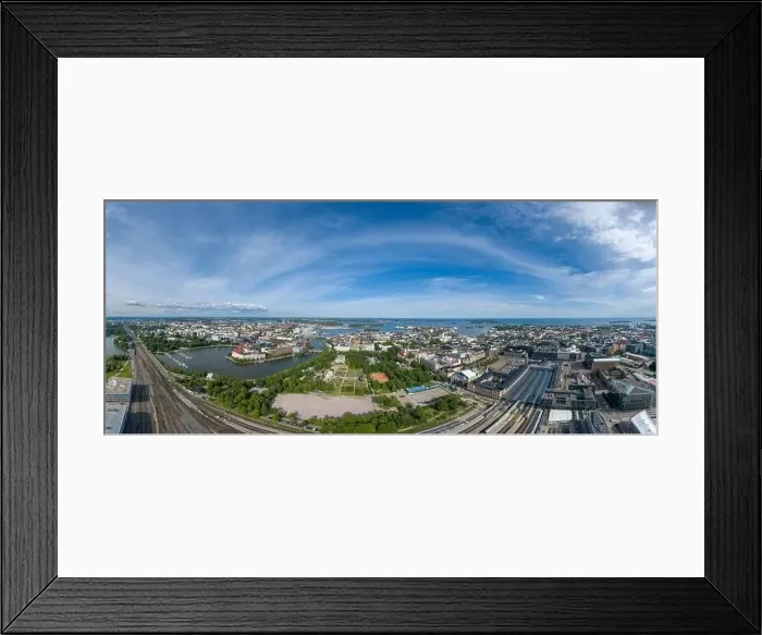 Framed Print : The University of Helsinki Botanical Garden is an institution subordinate to the Finnish Museum of Natural History of