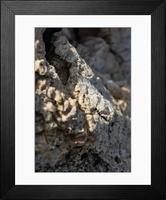 Framed Print : Sea rocks abstracts close up modern background high quality big size prints