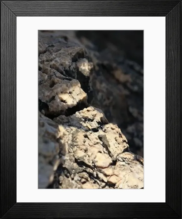 Framed Print : Sea rocks abstracts close up modern background high quality big size prints Framed Print : Sea rocks abstracts close up modern background high quality big size prints