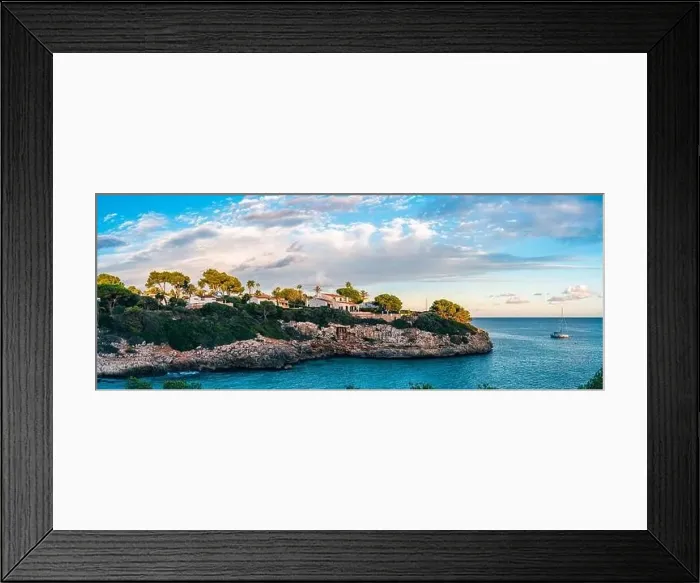 Framed Print : Sunset over Cala Anguila, Porto Cristo, Majorca, Spain, Europe Framed Print : Sunset over Cala Anguila, Porto Cristo, Majorca, Spain, Europe