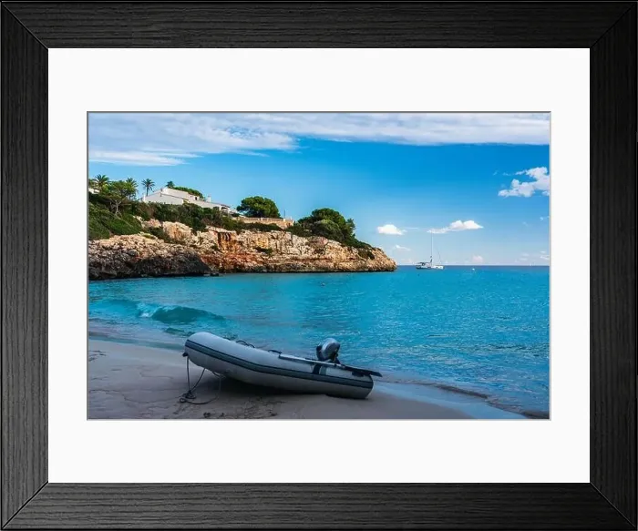 Framed Print : Sunset over Cala Anguila, Porto Cristo, Majorca, Spain, Europe Framed Print : Sunset over Cala Anguila, Porto Cristo, Majorca, Spain, Europe