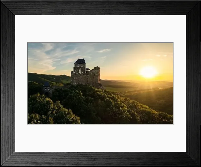 Framed Print : Renewed historical monument in Hungary Mountains Framed Print : Renewed historical monument in Hungary Mountains