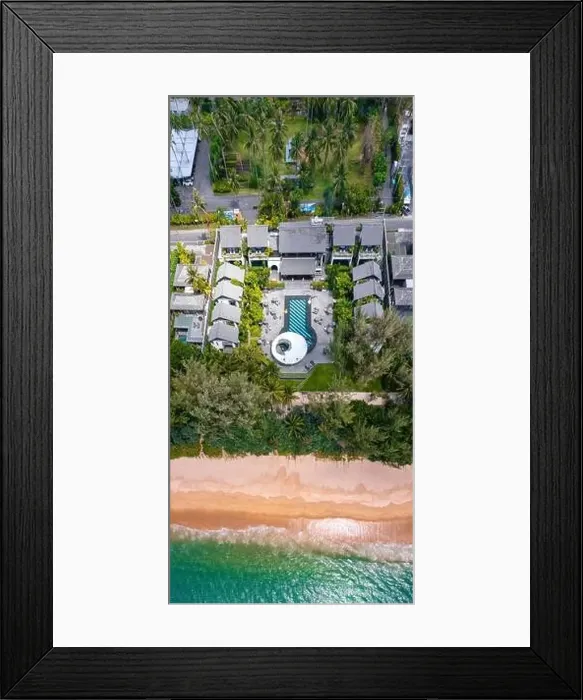 Framed Print : Natai Beach in Khao Lak, Phang Nga province, Thailand Framed Print : Natai Beach in Khao Lak, Phang Nga province, Thailand