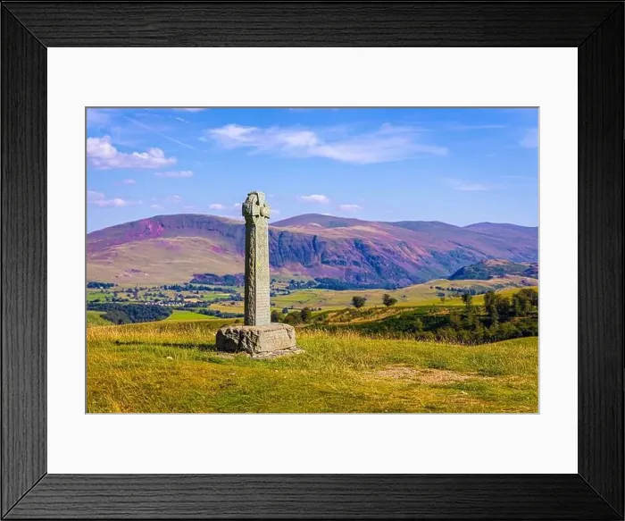 Framed Print : Aerial view of hills around Keswick in Lake District, a region and national park in Cumbria in northwest England, UK Framed Print : Aerial view of hills around Keswick in Lake District, a region and national park in Cumbria in northwest England, UK