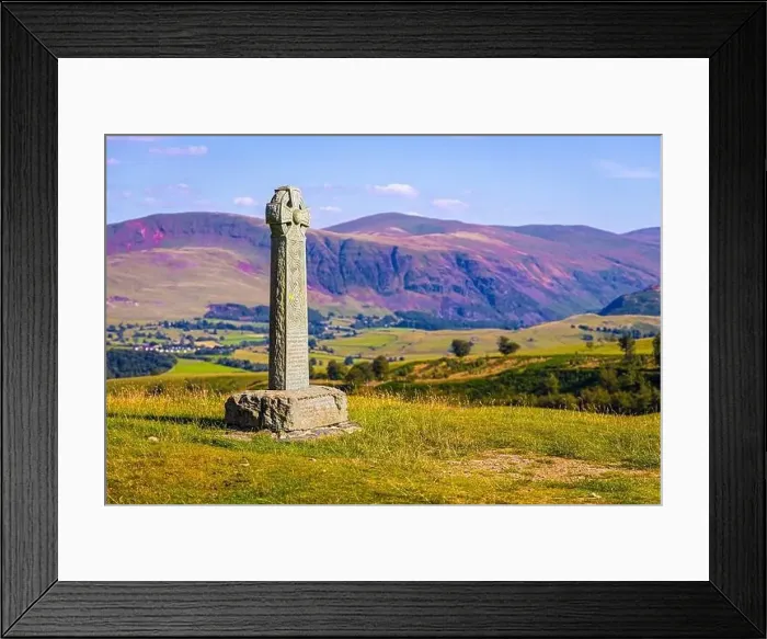 Framed Print : Aerial view of hills around Keswick in Lake District, a region and national park in Cumbria in northwest England, UK Framed Print : Aerial view of hills around Keswick in Lake District, a region and national park in Cumbria in northwest England, UK