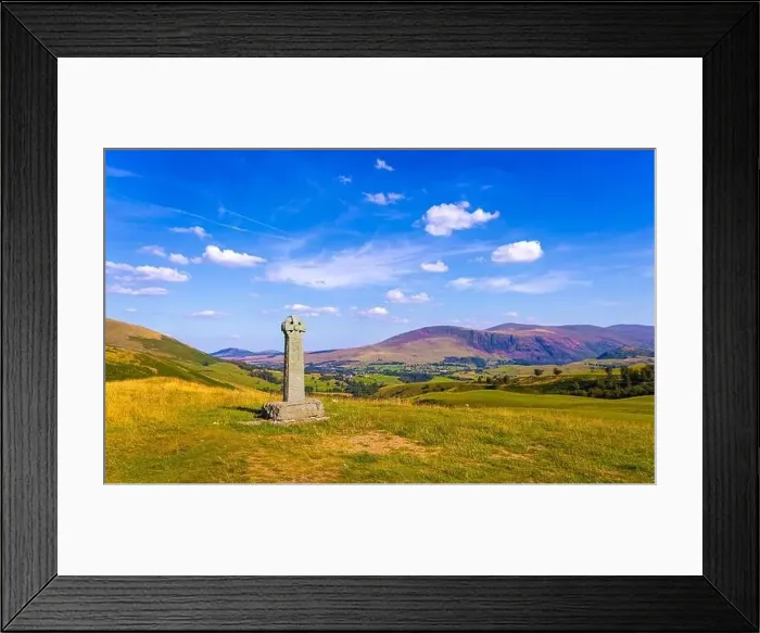 Framed Print : Aerial view of hills around Keswick in Lake District, a region and national park in Cumbria in northwest England, UK Framed Print : Aerial view of hills around Keswick in Lake District, a region and national park in Cumbria in northwest England, UK