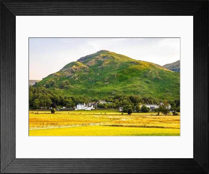 Framed Print : Sunset over Ullswater lake in Lake District, a region and national park in Cumbria in northwest England Framed Print : Sunset over Ullswater lake in Lake District, a region and national park in Cumbria in northwest England