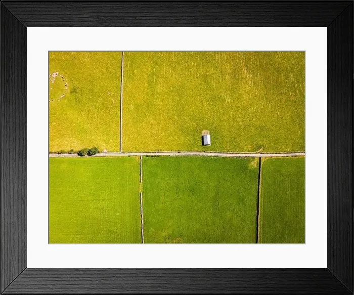 Framed Print : Aerial view of hills around Keswick in Lake District, a region and national park in Cumbria in northwest England, UK Framed Print : Aerial view of hills around Keswick in Lake District, a region and national park in Cumbria in northwest England, UK