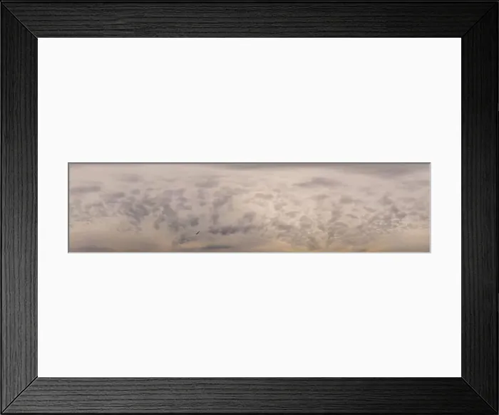 Framed Print : Overcast sky panorama on rainy day with Nimbostratus clouds in seamless spherical equirectangular format Framed Print : Overcast sky panorama on rainy day with Nimbostratus clouds in seamless spherical equirectangular format