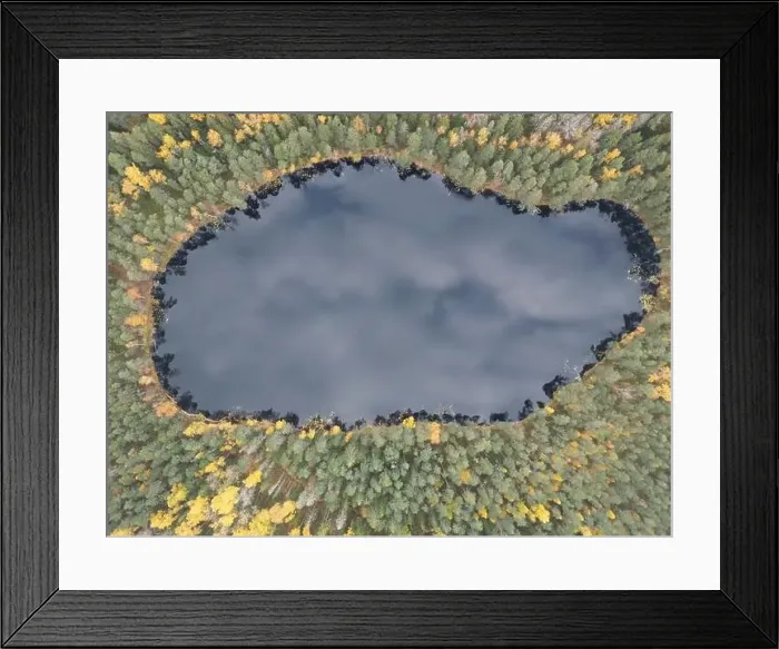 Framed Print : Lake in Paunküla Estonia Framed Print : Lake in Paunküla Estonia
