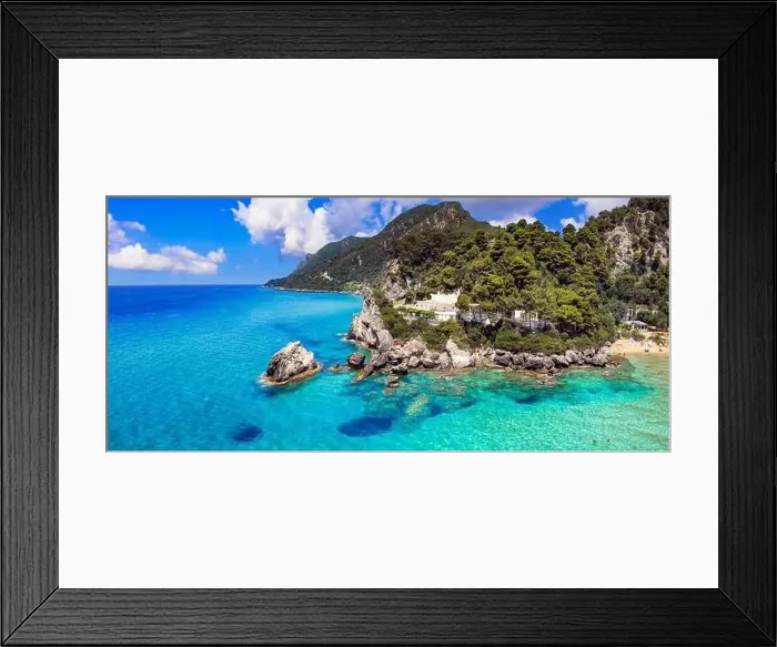 Framed Print : Greece summer holidays Framed Print : Greece summer holidays