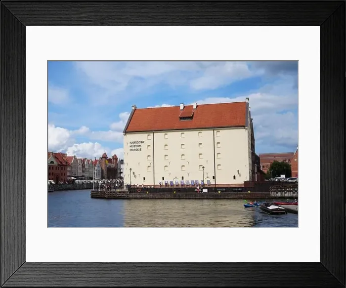 Framed Print : GDANSK, POLAND - July, 2022:Gda sk Framed Print : GDANSK, POLAND - July, 2022:Gda sk