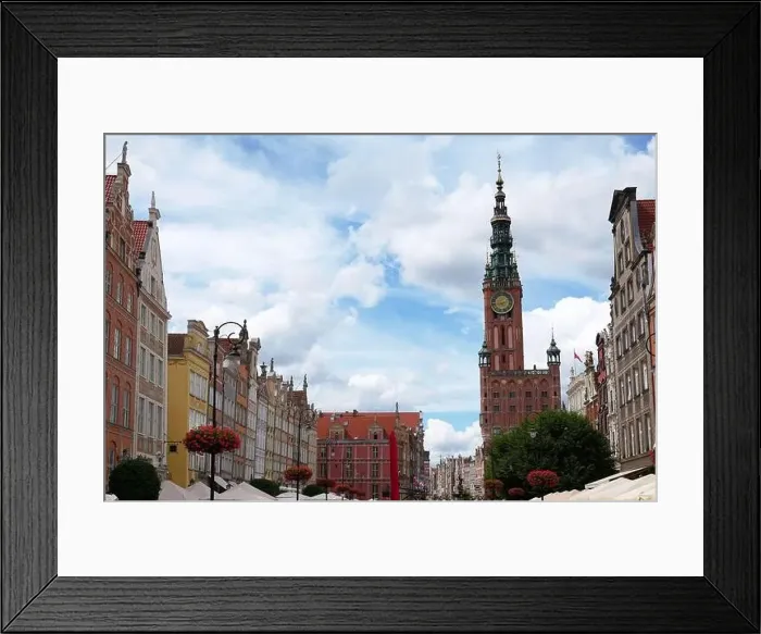Framed Print : GDANSK, POLAND - July, 2022:Gda sk Framed Print : GDANSK, POLAND - July, 2022:Gda sk