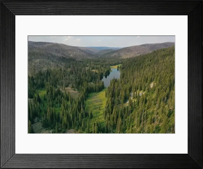 Framed Print : Elk Summit with Hoodoo Lake Sit on the Very Edge of the Selway-Bitterroot Wilderness and is a popular Framed Print : Elk Summit with Hoodoo Lake Sit on the Very Edge of the Selway-Bitterroot Wilderness and is a popular