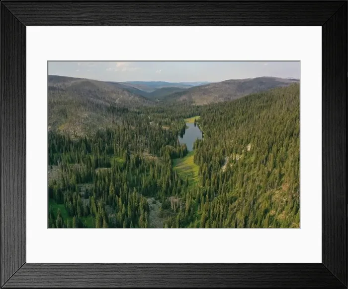 Framed Print : Elk Summit with Hoodoo Lake Sit on the Very Edge of the Selway-Bitterroot Wilderness and is a popular Framed Print : Elk Summit with Hoodoo Lake Sit on the Very Edge of the Selway-Bitterroot Wilderness and is a popular