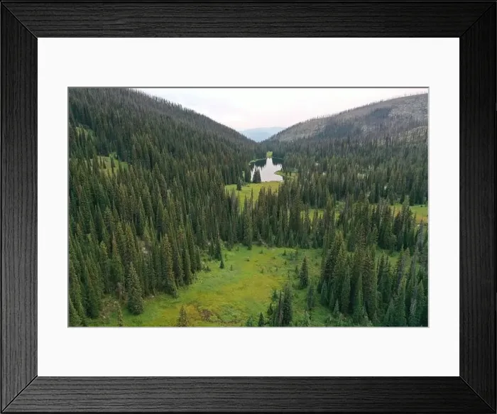 Framed Print : Elk Summit with Hoodoo Lake Sit on the Very Edge of the Selway-Bitterroot Wilderness and is a popular Framed Print : Elk Summit with Hoodoo Lake Sit on the Very Edge of the Selway-Bitterroot Wilderness and is a popular