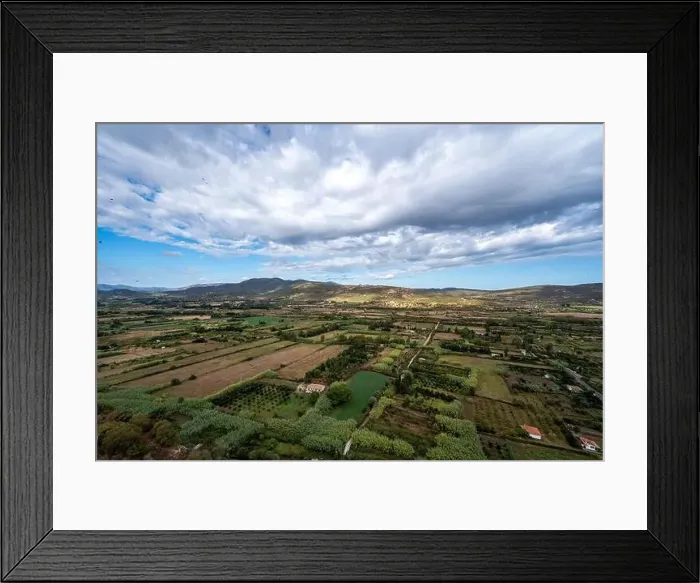 Framed Print : Sardinien im Spätsommer