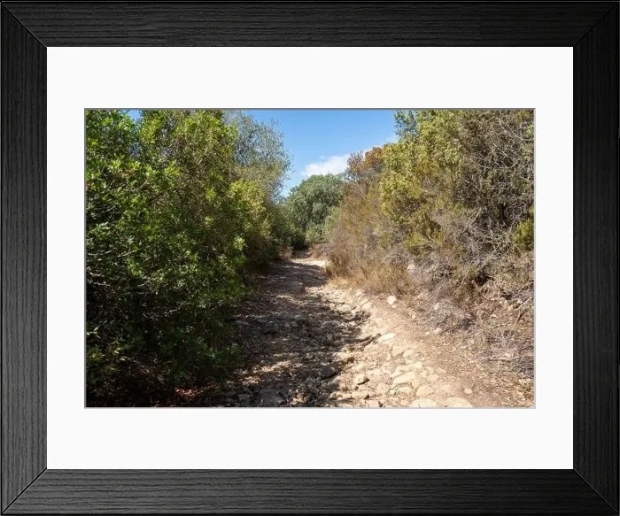 Framed Print : Sardinien im Spätsommer Framed Print : Sardinien im Spätsommer