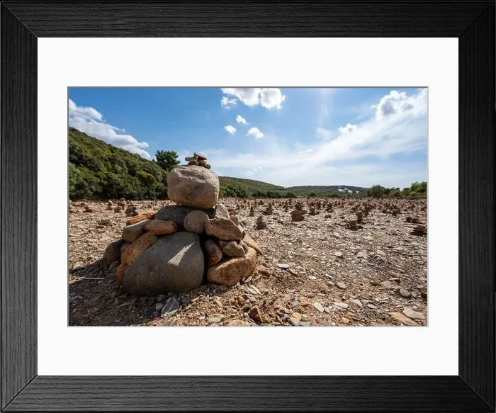 Framed Print : Sardinien im Spätsommer Framed Print : Sardinien im Spätsommer