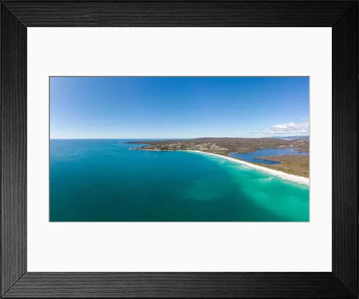 Framed Print : An aerial view of the iconic lichen covered rocks and turqoise ocean water in the Bay of Fires near Binalong Bay Framed Print : An aerial view of the iconic lichen covered rocks and turqoise ocean water in the Bay of Fires near Binalong Bay