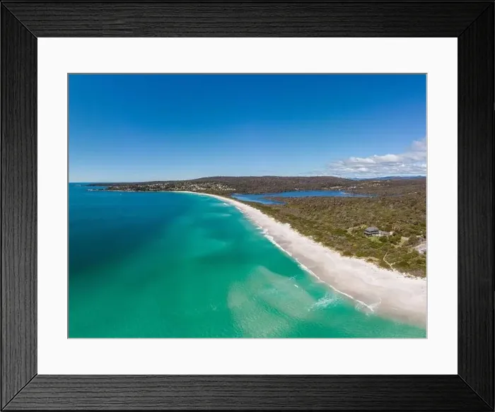Framed Print : Binalong Bay Beach in Tasmania Australia Framed Print : Binalong Bay Beach in Tasmania Australia