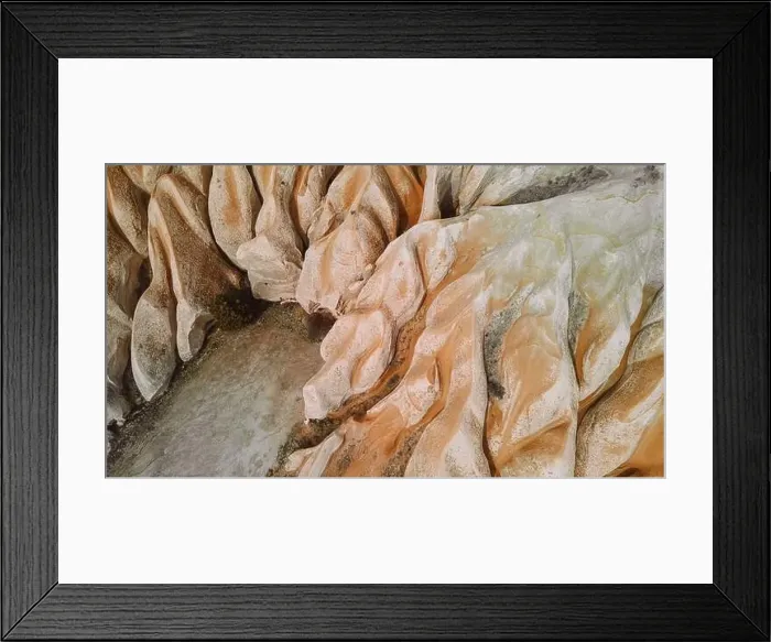 Framed Print : From above rough unusual fairy chimney volcanic rock formations against cloudy blue sky on sunny day in Cappadocia Framed Print : From above rough unusual fairy chimney volcanic rock formations against cloudy blue sky on sunny day in Cappadocia