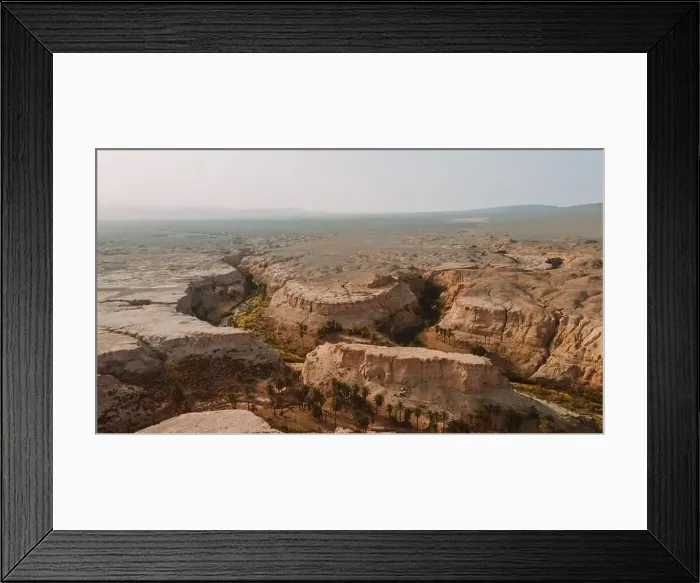 Framed Print : Breathtaking drone view of rough crack in dry soil of desert on sunny day in Iran Framed Print : Breathtaking drone view of rough crack in dry soil of desert on sunny day in Iran