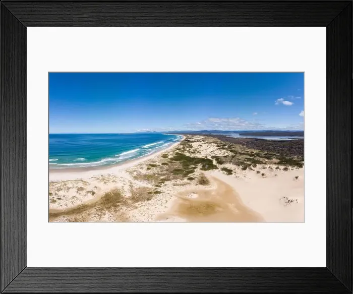 Framed Print : Peron Dunes in Akaroa Tasmania Australia Framed Print : Peron Dunes in Akaroa Tasmania Australia