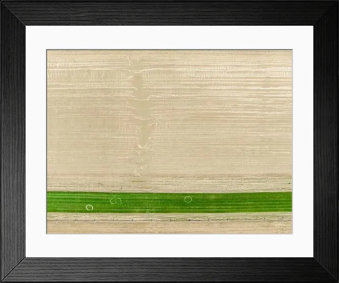Framed Print : Aerial view of a farm field in Water Mill, NY Framed Print : Aerial view of a farm field in Water Mill, NY