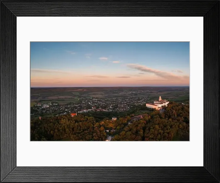 Framed Print : arieal photo of Pannonhalama Benedictine abbey in Hungary Framed Print : arieal photo of Pannonhalama Benedictine abbey in Hungary