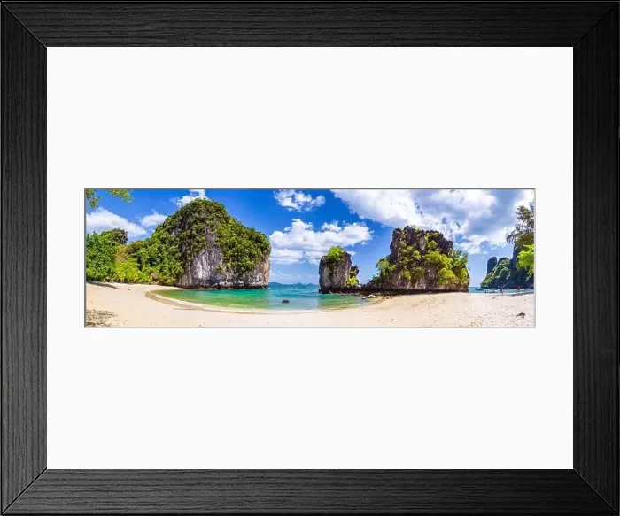 Framed Print : Aerial view of Koh Hong island in Krabi province, Thailand Framed Print : Aerial view of Koh Hong island in Krabi province, Thailand