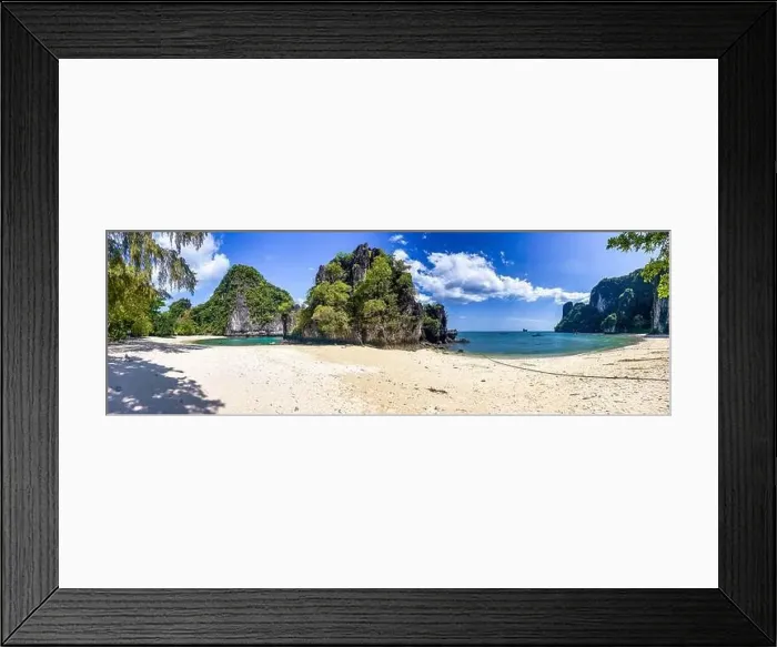 Framed Print : Aerial view of Koh Hong island in Krabi province, Thailand Framed Print : Aerial view of Koh Hong island in Krabi province, Thailand