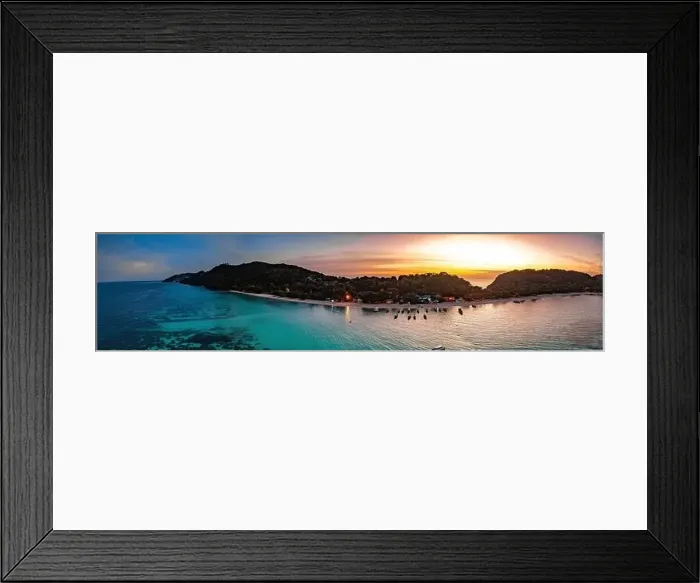 Framed Print : Aerial view of Laem Tong Beach or Laemtong bay in koh Phi Phi, Krabi, Thailand Framed Print : Aerial view of Laem Tong Beach or Laemtong bay in koh Phi Phi, Krabi, Thailand