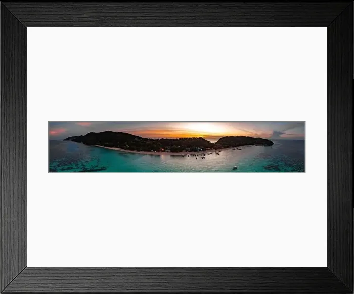 Framed Print : Aerial view of Laem Tong Beach or Laemtong bay in koh Phi Phi, Krabi, Thailand Framed Print : Aerial view of Laem Tong Beach or Laemtong bay in koh Phi Phi, Krabi, Thailand