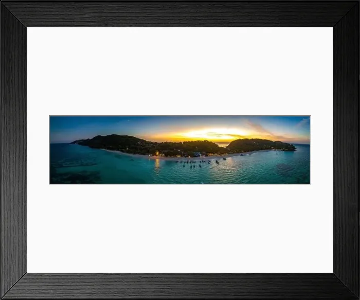 Framed Print : Aerial view of Laem Tong Beach or Laemtong bay in koh Phi Phi, Krabi, Thailand Framed Print : Aerial view of Laem Tong Beach or Laemtong bay in koh Phi Phi, Krabi, Thailand