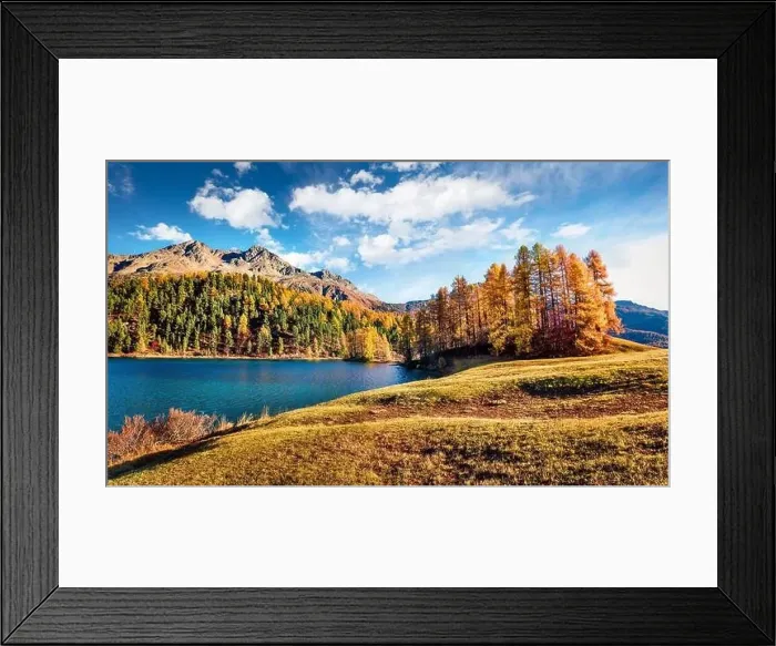 Framed Print : drone shots over lakes and forests from our trips Framed Print : drone shots over lakes and forests from our trips