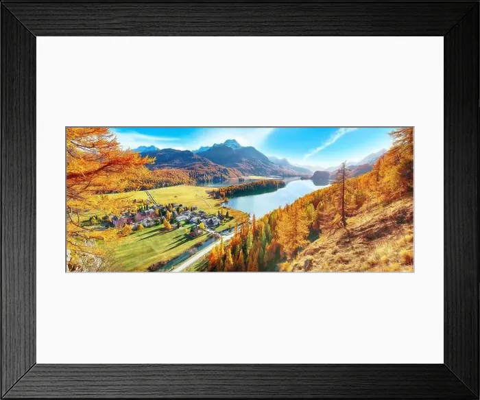 Framed Print : drone shots over lakes and forests from our trips Framed Print : drone shots over lakes and forests from our trips