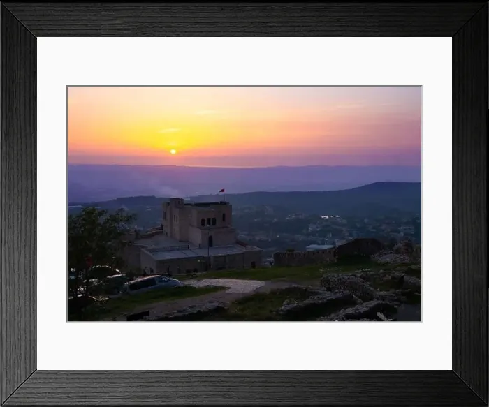 Framed Print : Skanderbeg Museum, Kruja Castle in Albania Framed Print : Skanderbeg Museum, Kruja Castle in Albania