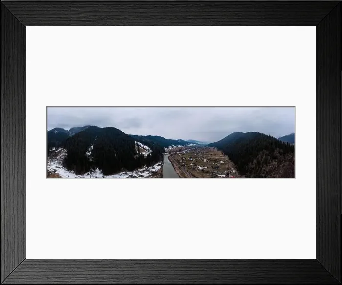 Framed Print : Viaduct railway bridge in the Carpathians of Ukraine Framed Print : Viaduct railway bridge in the Carpathians of Ukraine