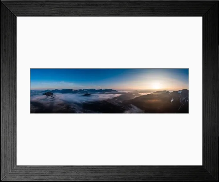 Framed Print : A top view of winter Vorokhta in the Carpathians of Ukraine Framed Print : A top view of winter Vorokhta in the Carpathians of Ukraine
