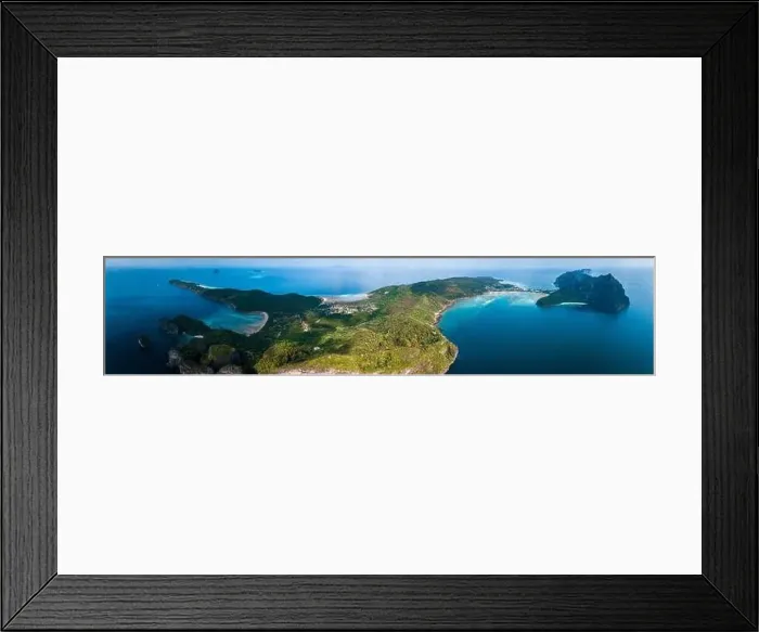 Framed Print : Aerial view of Nui beach in koh Phi Phi Don island, in Krabi, Thailand Framed Print : Aerial view of Nui beach in koh Phi Phi Don island, in Krabi, Thailand