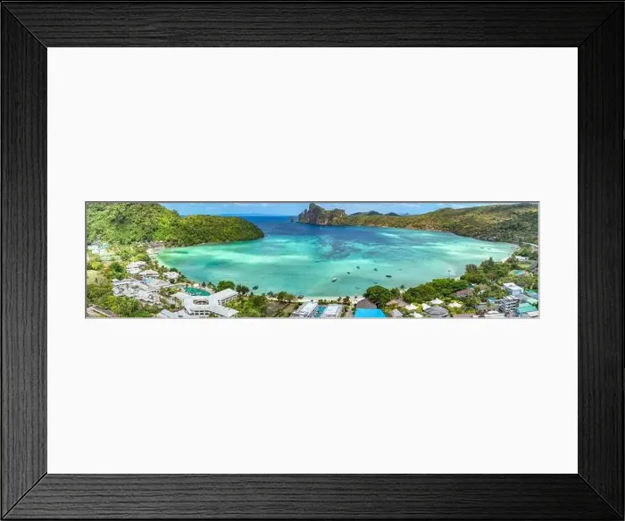 Framed Print : Aerial view of Ton Sai Beach in Koh Phi Phi, Krabi Thailand Framed Print : Aerial view of Ton Sai Beach in Koh Phi Phi, Krabi Thailand
