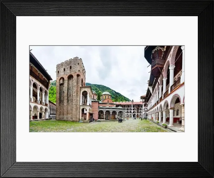 Framed Print : Monastery of Saint Ivan (John) of Rila (Rila Monastery), Bulgaria Framed Print : Monastery of Saint Ivan (John) of Rila (Rila Monastery), Bulgaria